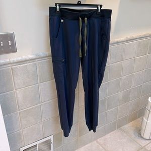 women's Quiet Navy Zamora - Jogger Scrub Pants